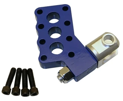 8 in. Drop Clevis Shock Mount, Bolt-On, Steel, BSB Birdcages, Each. - BSB7550-15