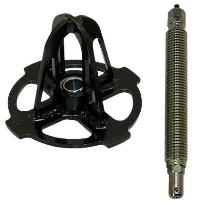8in. Jack Bolt and Spring Cup Kit, Bearing Cup, Black, Steel. - BSB7672