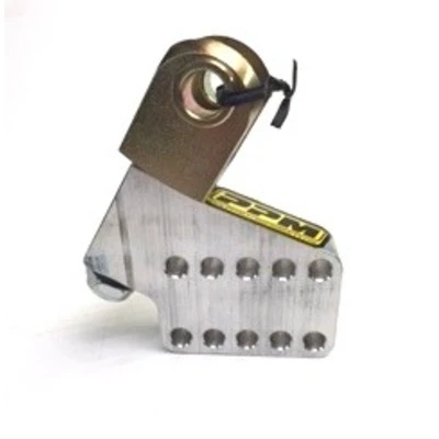 Shock Mount, Aluminum, 5/16 in holes, 1/2, 1, 1-1/2 in adjustment, Clevis, Each - PPM2042R