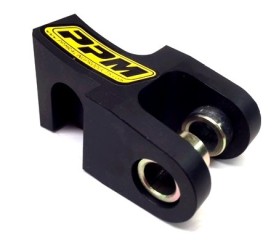 Shock Mount, Drop Mount, Bolt-On, 2 in Drop, Aluminum, Black Anodized, Bushing, Each