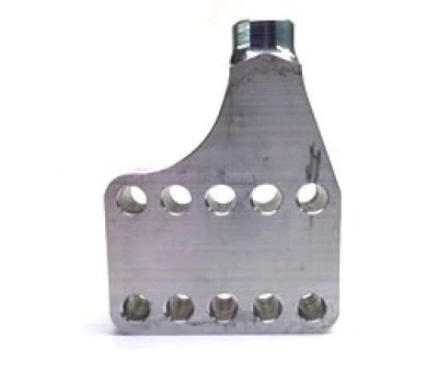Shock Mount, Aluminum, 5/16 in holes, 1/2 in adjustment, Straight - PPM2042