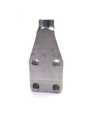 Shock Mount, Aluminum, 5/16 in holes, Single position, Straight