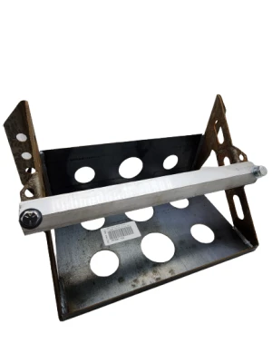 Battery Tray, 11 in Length x 7 in Wide, Hardware Included, Steel, Natural, Kit - PPM57-100