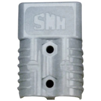 Battery Cable Connector, Quick Connect Plug, 50 amps, 12V, 2 Gauge, Polycarbonate, Gray, Kit - QCP-57-705