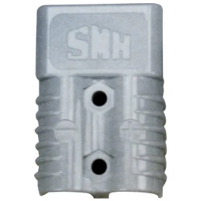 Battery Cable Connector, Quick Connect Plug, 50 amps, 12V, 4 Gauge, Polycarbonate, Gray, Kit - QCP-57-706