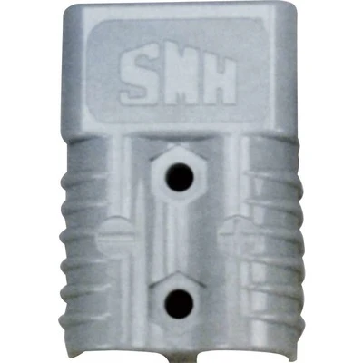 Battery Cable Connector, Quick Connect Plug, 50 amps, 12V, 8 Gauge, Polycarbonate, Gray, Kit - QCP-57-704