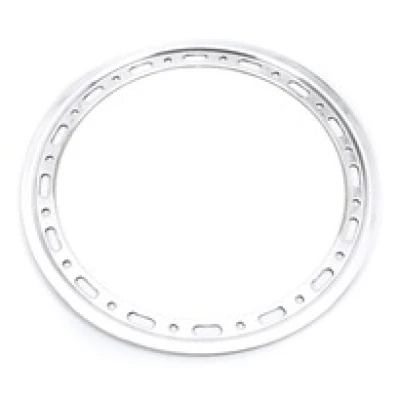 Beadlock Ring, Slotted, Aluminum, Polished, 15 in Wheels, Each, WELD. - WELP650-5275
