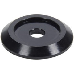 Washer, Body Bolt, 1.250 ID, accepts 1/4 in body bolt, Black, 10 pack.