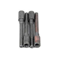 Brake Caliper Bolt, 7/16-20in., 3-3/8in. Long, Allen Head, Grade 5 Steel, Black Oxide, GM Slide Bolt, Set Of 4.
