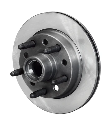 Brake Rotor, Modified Hub and Rotor, 10.150 in OD, 0.813 in Thick, 5 x 5.00 in Bolt Pattern, Iron, Ford Mustang II / Pinto 1974-80, Front, Each - WIL160-9240LS