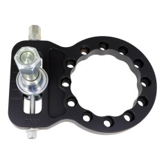 BSB Adjustable Pinion Plate, Comes with Hardware, Steel, Black.