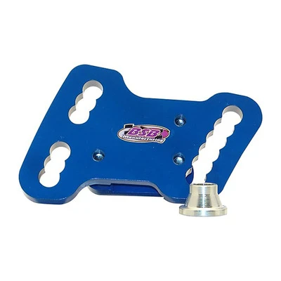 BSB Double Arc Panhard Mount, Fits 2in. Square Tubing, Steel, Flat Black. - BSB7055-20