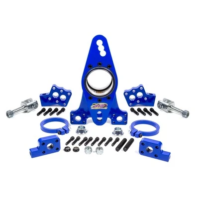 BSB XD Steel Bearing Birdcage Kit, With 2 Standard BSB7011 Shock Mounts, Right Side, Blue Powercoat, Steel. - BSB8370-R