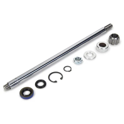 BSB7500 Slider Repair Kit, Standard Shaft Length, Shaft Length Between Chrome: 11.300 in. Long, Kit Includes Bearing, Seal, Shaft, Plunger, Snap Ring x 2, Lock Nut, O-Ring. - BSB7518