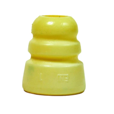 Bump Stop, COT Series, Tree, 2 in OD, 2.27 in Tall, Shock Mount, Medium, Rubber, White, Each - PPMS-3018-33
