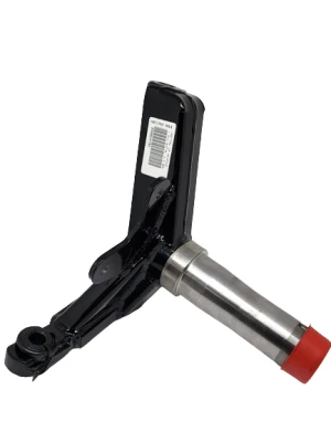 Spindle, Late Model, Capital, 3.5/.810, Driver Side, Ackerman Steering, Steel, Black Powder Coated, Chrysler-K727, Each - PPMCP153