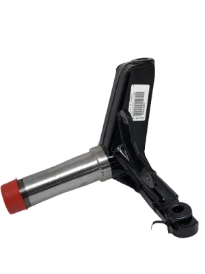 Spindle, Late Model, Capital, 3.5/.810, Passenger Side, Ackerman Steering, Steel, Black Powder Coated, Chrysler-K727, Each - PPMCP273
