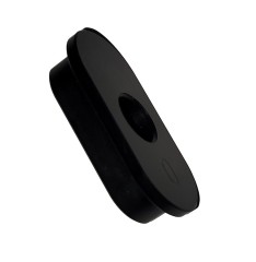 Caster Slug, A-arm Uprights, 0-Centered, Aluminum, accepts 1/2 in bolt, 3/8 in thick