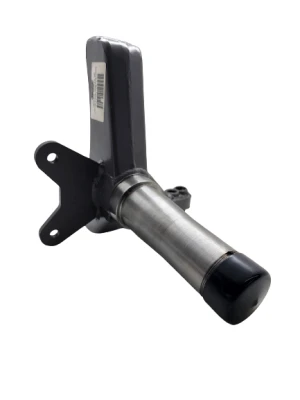 Spindle, Late Model, Rocket/Blue-Gray, 3.5/.810, 1/2 in drop, Passenger Side, Steel, Black Powder Coated, Chrysler K727, Each - PPMRG-263-5