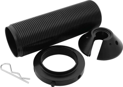 Coil-Over Kit, 2.500 in ID Spring, for 2.000 in Smooth Body Shock, 7 in Sleeve, Aluminum, Black Anodized, Bilstein Shocks - PPMS-CK64143