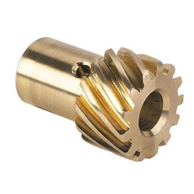 Distributor Gear, 0.500 in Shaft, Bronze, Chevy, Each - MSD8471