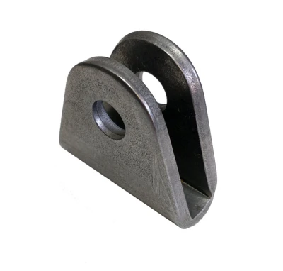 Tab, Seat Belt, Double Shear, 3/16 in steel, 5/16 in gap, 3/8 in holes, 1 in from center of hole to bottom, Each - PPM-421C