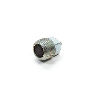 Drain Plug, 1/2 in NPT, Square Head, Magnetic, Steel, Zinc Oxide, Bert Transmissions, Each. - BER72