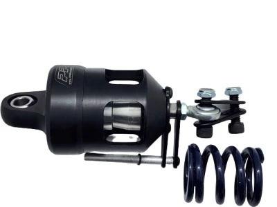 Travel Limiter, Bump/Spring, Travel Indicator, 500# spring, Aluminum, Black Anodized, Kit - PPM01495