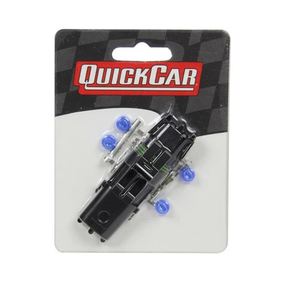 Electrical Connector, Weather Pack Sealed Connector, 2 Pin, Plastic, Black, Kit - QCP-50-322