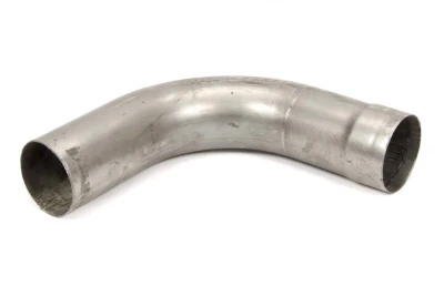 Exhaust Bend, 90*, Mandrel, 3 in Dia, 5 in radius, 18 gauge, Steel - PPM617-3090