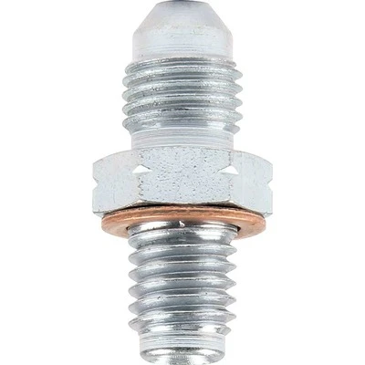 Fitting, Adapter, Straight, 4 AN Male to 10 mm x 1.50 Male, Steel, Zinc Oxide - PPM941-440410