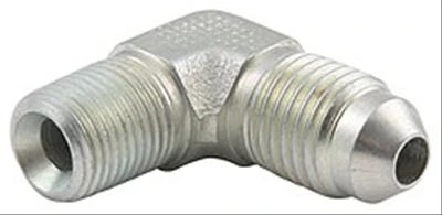 Brake Caliper Fitting-03 MALE to 1/8" PIPE 90° ADAPTOR, STEEL - PPMCALFIT3-90