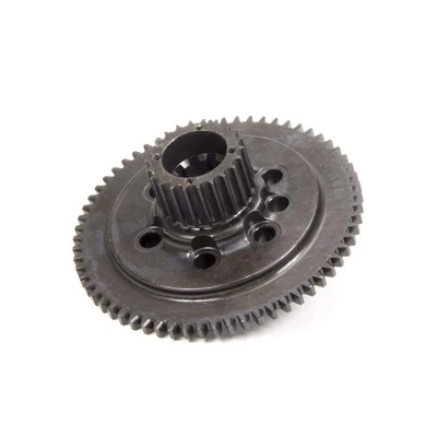 Flywheel, 1-Piece, HTD Pulley, Steel, Bert Transmission, Internal Balance, 1-Piece Seal, Small Block Chevy, Each. - BER320-NC