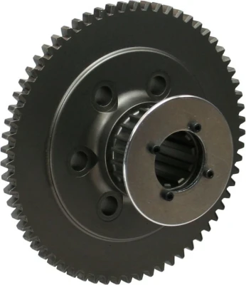 Flywheel, 65 Tooth, 5.4 lb, HTD Pulley, Steel, Brinn Transmission, Ford V8, Each. - BRI79073
