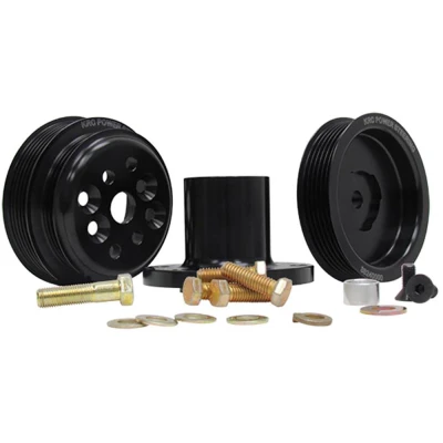 1TO1 SERP PULLEY KIT, SB FORD 3-BOLT HUB - KRC37620000