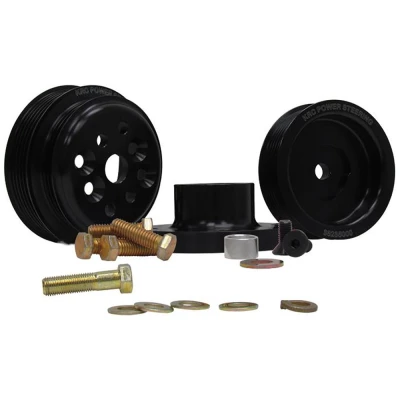 12% SERP PULLEY KIT, SB FORD 4-BOLT HUB - KRC37615000