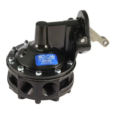 Fuel Pump, Mechanical, 130 gph at 7-1/2 psi, 1/2 in NPT Female Inlet / Outlet, Stock Chassis Location, Small Block Chevy, Each. - PRC9351-SC
