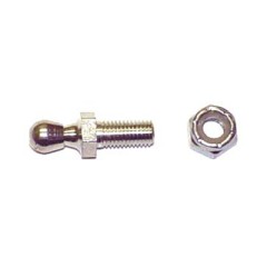 Gas Pedal Ball, Race Ready, Aluminum, Clear Anodized, KRC Throttle Linkage, Each