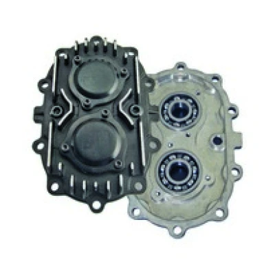 Quick Change Rear End Gear Cover, Standard, 10 Bolt, Includes Bearings, Aluminum, Natural, Winters Quick Change, Black, Each. - QCW6746