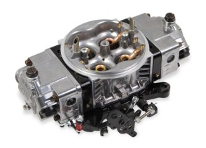 Carburetor, Ultra XP, Model 4150, 4-Barrel, 650 CFM, Square Bore, No Choke, Mechanical Secondary, Dual Inlet, Aluminum, Black Anodized / Tumble Polished, Each
