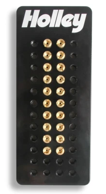 Jet Assortment Kit, Incl. 2 Of Every Jet Number From 90-99, Black Anodized Billet Plate.. - HOL122-260