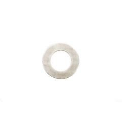 Flat Washer, 0.635 in ID, 1.104 in OD, Steel, Zinc Oxide, Bert Idler Gears, Each.