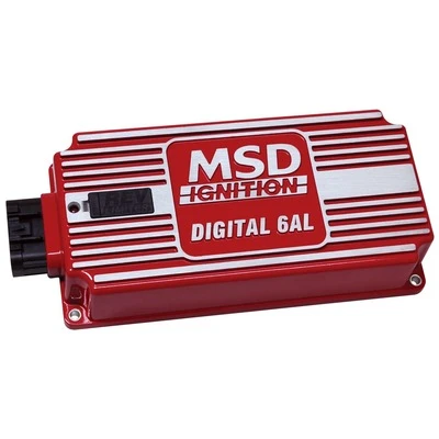 Ignition Box, Digital 6AL, Digital, CD Ignition, Multi-Spark, 45000V, Soft Touch Rev Limiter, Each - MSD6425