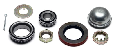 Bearing / Seal Kit, Inner and Outer Bearings, Seal, Locknut, GM Metric Rotor, Kit. - WIL370-9537