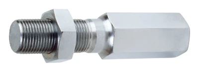 Adjuster, 5/8 in  LH Male, 5/8 in RH Female x 2 in Length, 7/8 in Hex, Chromoly Steel, Zinc Coated, Each - PPM0764