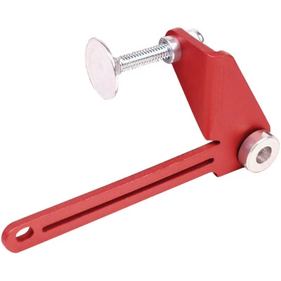 Throttle Stop, Primary, Aluminum, Red Anodized, Square Bore, Kit - LON52-32730