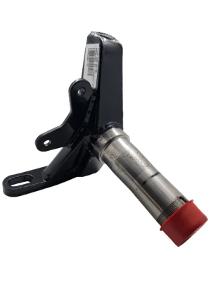 Spindle, Late Model, Longhorn, 3.5/.810, Front Brake Mount, Driver Side, Steel, Black Powder Coated, Chrysler K727, 2019, Each - PPML153-19