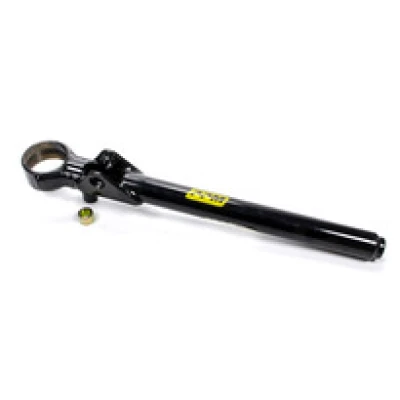 Lower Control Arm, 2 pc, Solid Rod Eye, 17-5/8 in, Screw In , Drop Shock Mount, 3/4 end, Steel, Powercoated Black - PPM16517-S