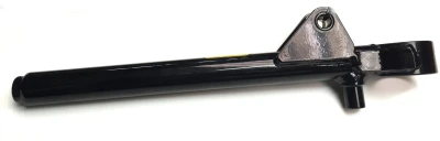 Lower Control Arm, 2 pc, Solid Rod Eye, 19 in, Screw In, 3/4 end, Steel, Powercoated Black - PPM16519-S-ND