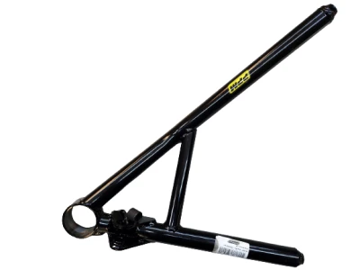 Lower Control Arm, LF, 1 in Drop,1 pc, Screw In Ball joint, Warrior, 16-5/8 in, Powercoated Black, Steel, 5/8 RH - PPM16516-S1PCW